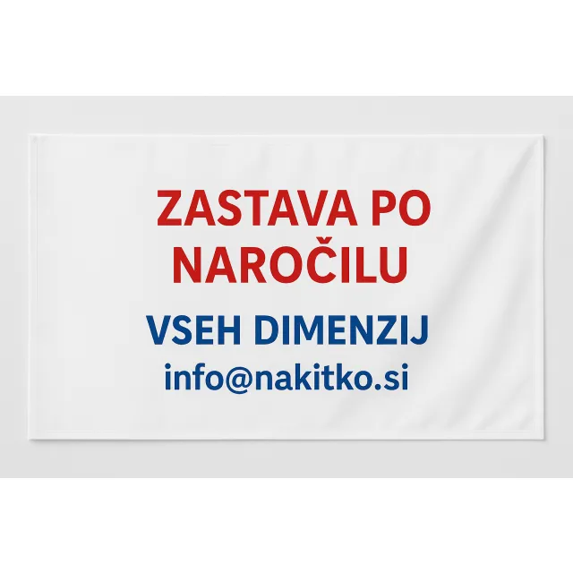 Zastava po naročilu - pesonalizirana zastava